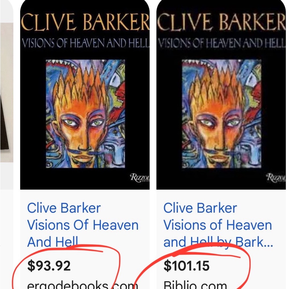 Clive Barker book - Picture 8 of 8